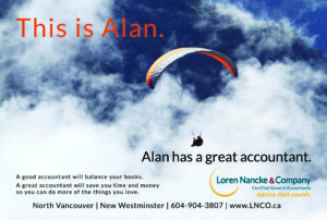 Alan ad campaign Loren Nancke tax and accounting British Columbia Alberta