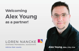 Alex Young Loren Nancke chartered professional accountant Vancouver