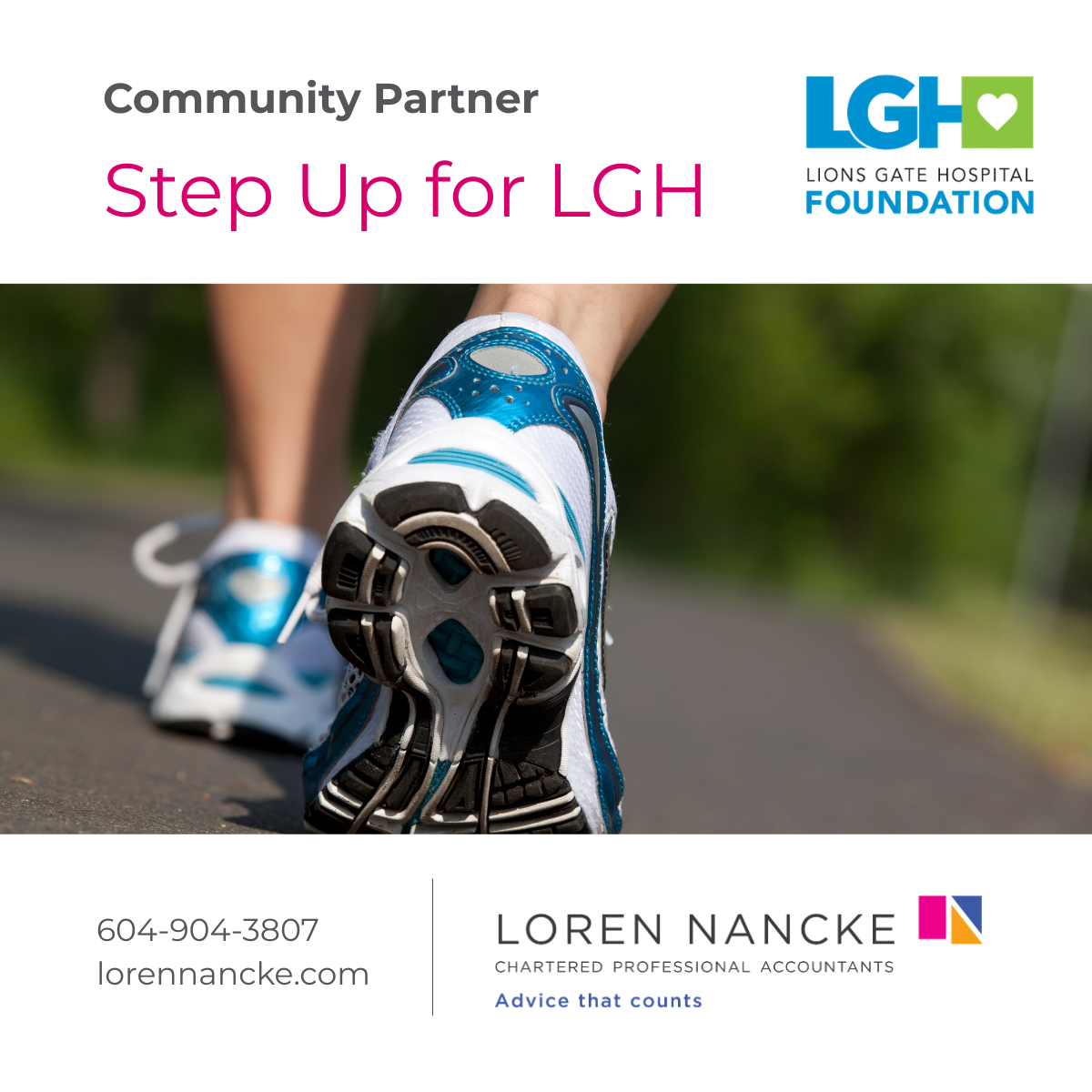 Proud Community Partner of 2026 Step up for LGH